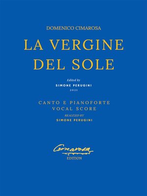 cover image of La vergine del sole